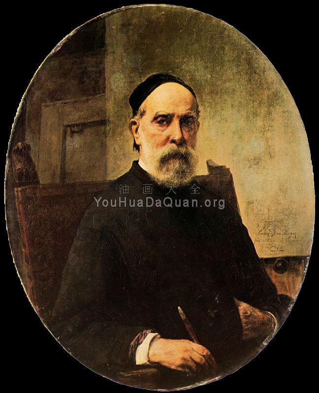 Self-portrait at age 88 - 弗朗切斯科·海兹